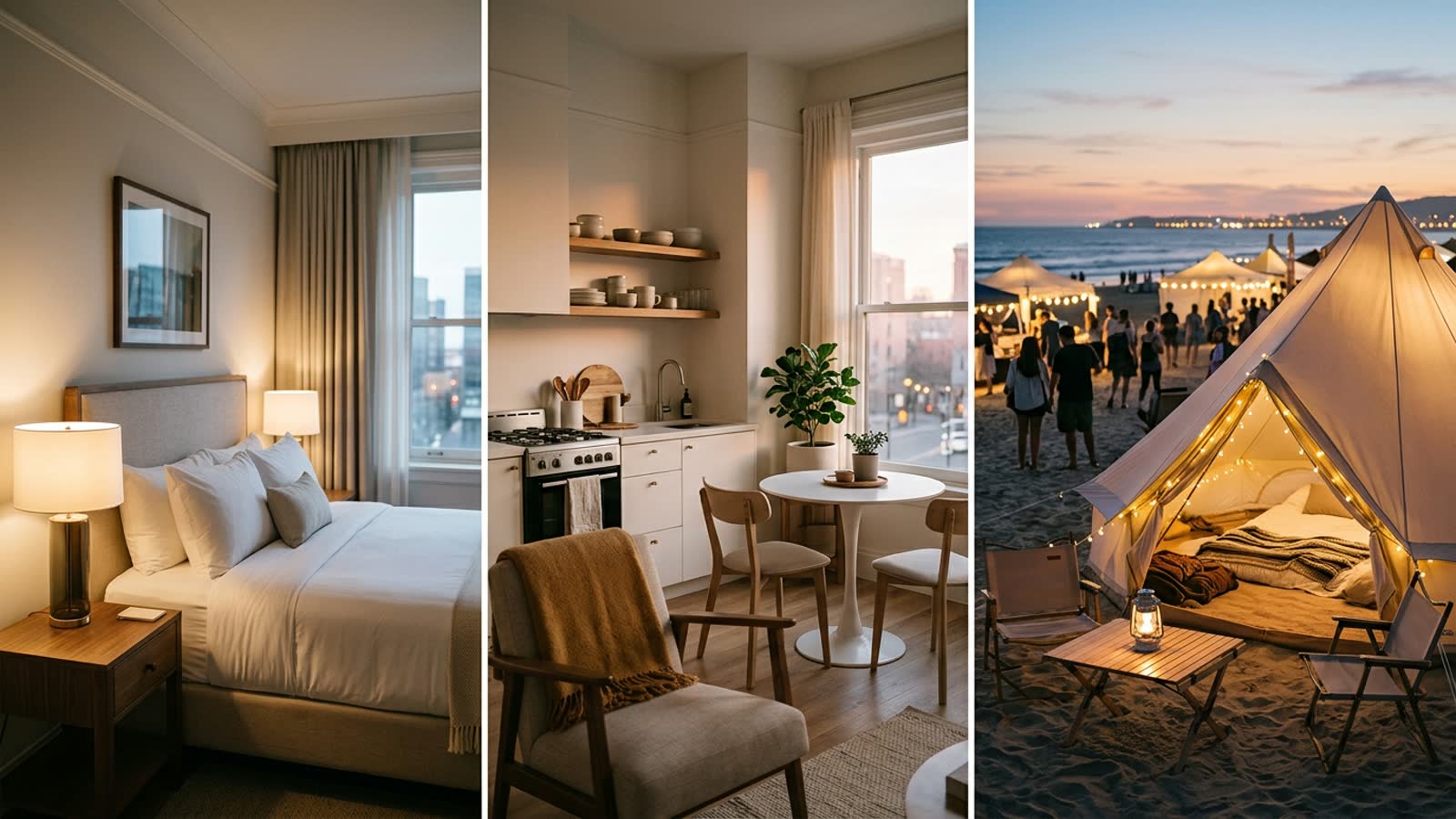 “Beach Please Festival: Hotel, Airbnb, or Camping? An Honest Comparison”
